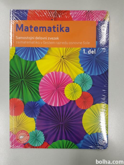 Matematika 6 Samostojni Delovni Zvezek 1 In 2 Del