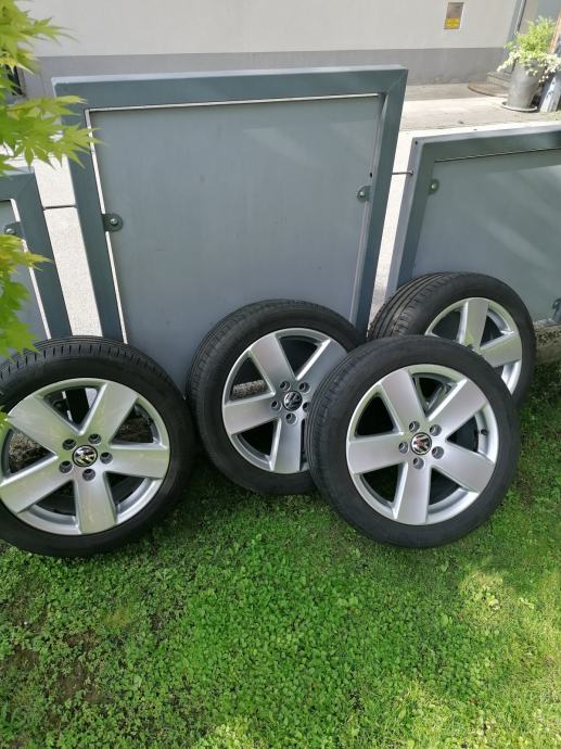 4x VW Borbet Big Platišča 17 col 5x112 ET47