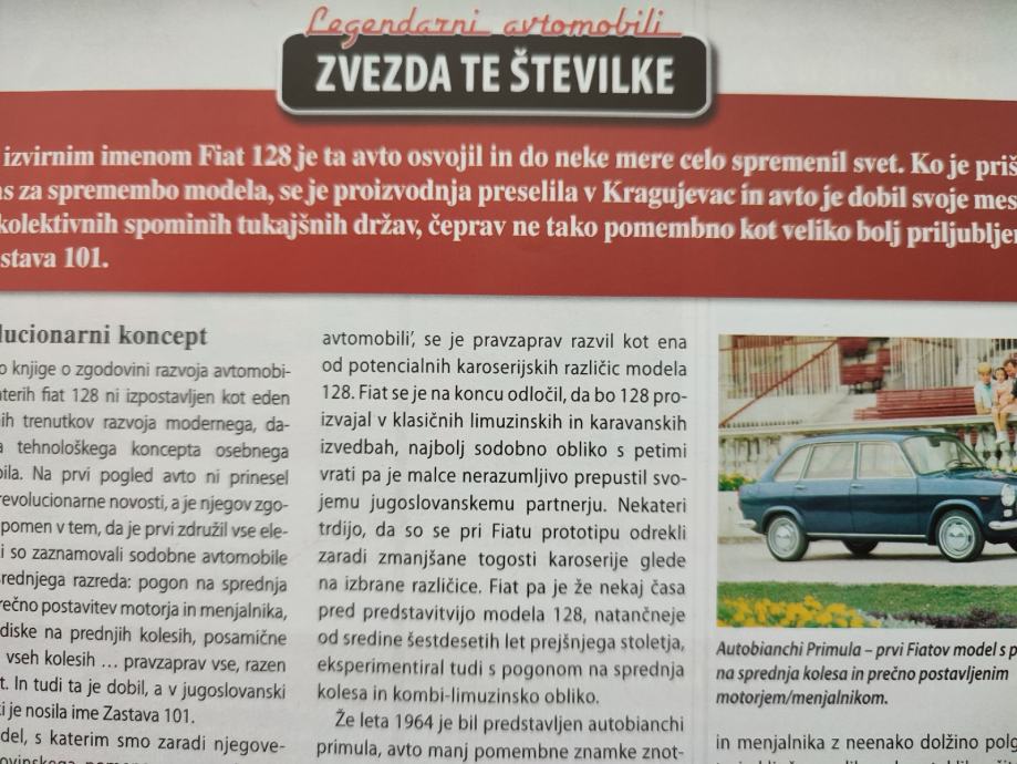 Avtomobil Ek Zastava Revija Zapakiran Jugoslavija Retro Vintage