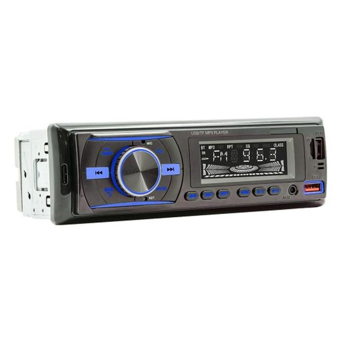 1DIN LCD Avtoradio RGB 4x50W MP3 2x USB Bluetooth 12V Daljinec