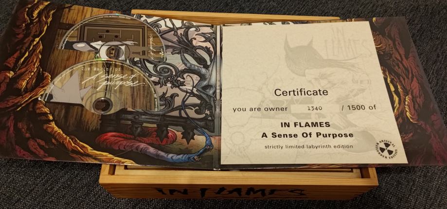 In Flames A Sense Of Purpose Limited Edition Box Set