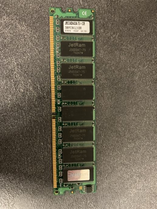 RAM DDR PC2100 266 MHz 256 Mb