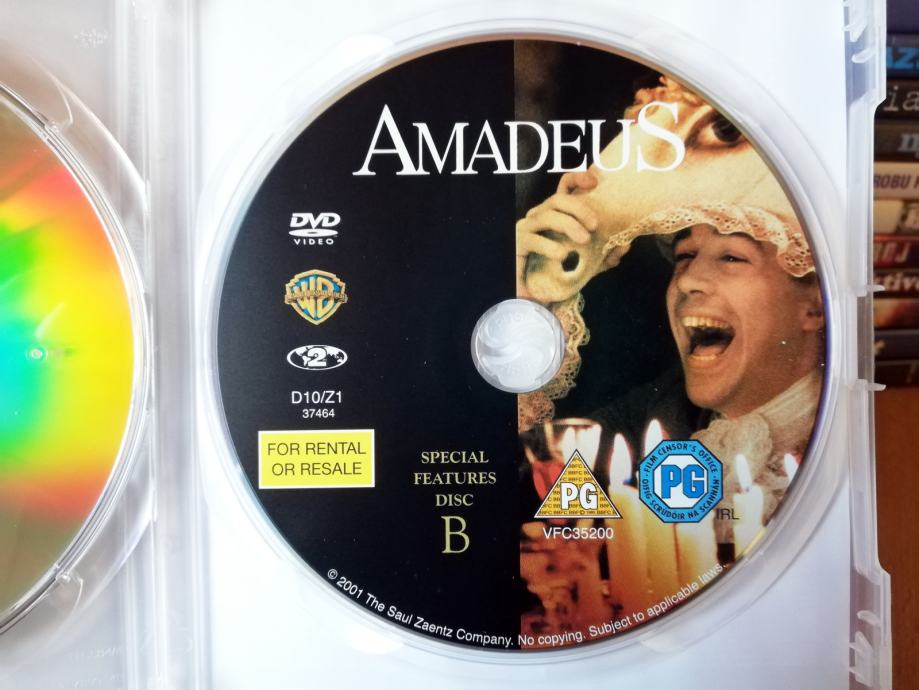 Amadeus Dvojna Dvd Izdaja Directors Cut Won Oscars