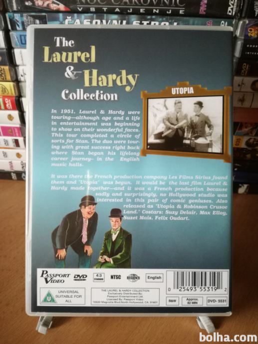 The Laurel Hardy Collection DVD 2003 5 Disc Set