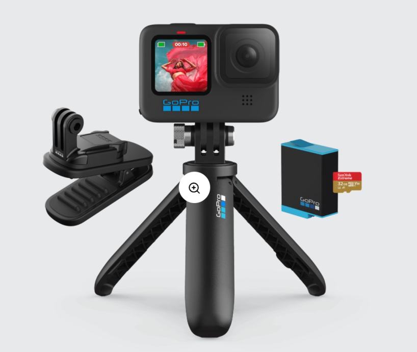 Gopro Hero Black Special Bundle Novo Komplet S Stojalom Bateriji