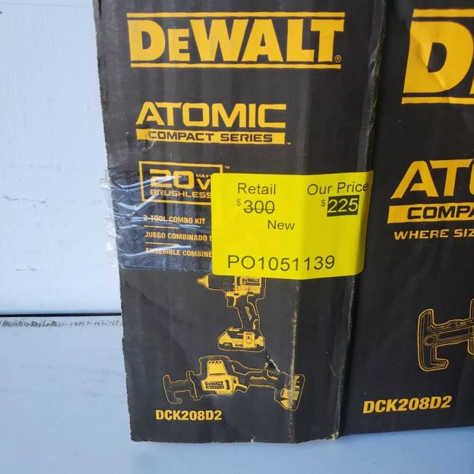 Dewalt Atomic Compact Series V Brushless Orodji Combo Kit