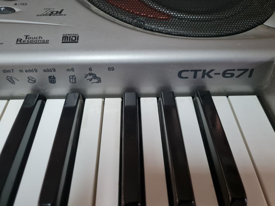 Casio Ctk Synthesizer Klaviatura