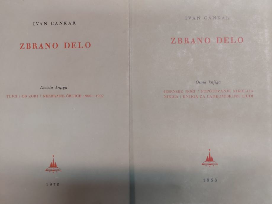 Ivan Cankar Zbrano Delo