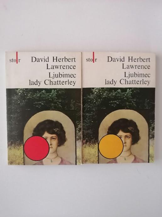 DAVID HERBERT LAWRENCE LJUBIMEC LADY CHATTERLEY 2 KNJIGI