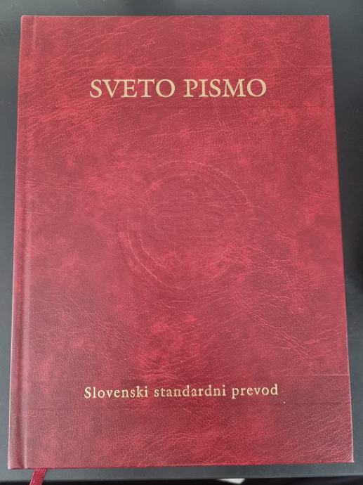 Sveto Pismo Stare In Nove Zaveze Slovenski Standardni Prevod