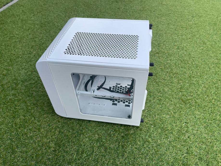 Thermaltake Core V Mini Itx Snow Edition Pc Case White