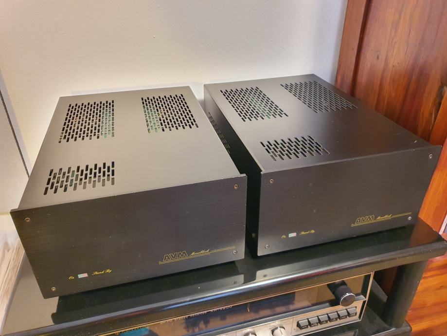 Used AVM Evolution M1 Monoblock Power Amplifiers For Sale HifiShark