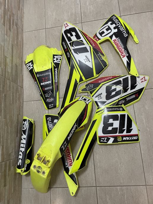 Plastike Husqvarna TC FC 2016 18 MOTOCROSS DELI