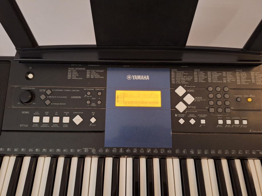 Klaviatura Yamaha Psr E Stojalo Hercules