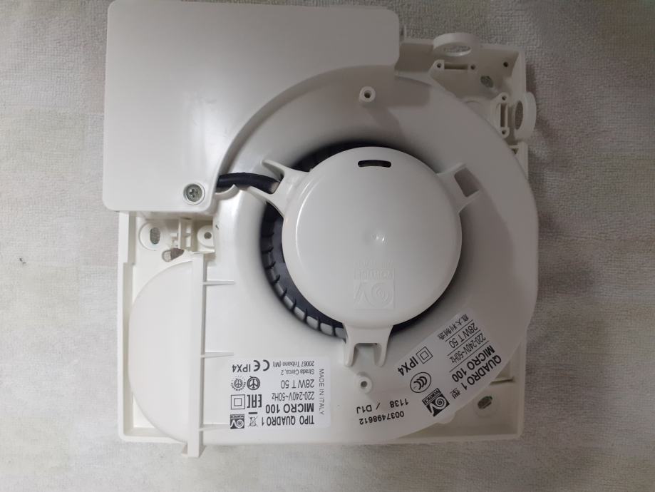 Kopalni Ki Ventilator Vortice Quadro Micro Centrifugalni