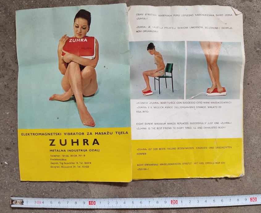 Zuhra Vibrator Za Masa O Vintage Jugoslavija Retro Masa Er Nostalgija