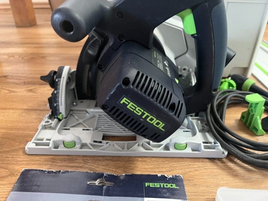 Festool TS 55 EBQ Plus potopna žaga 160 20 mm vključno z 2 vodili