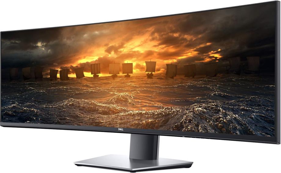 Dell UltraSharp U4919DW 49 32 9 QHD LED Curved Monitor Black