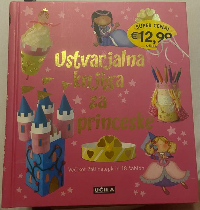 Knjiga Ustvarjalna Knjiga Za Princeske