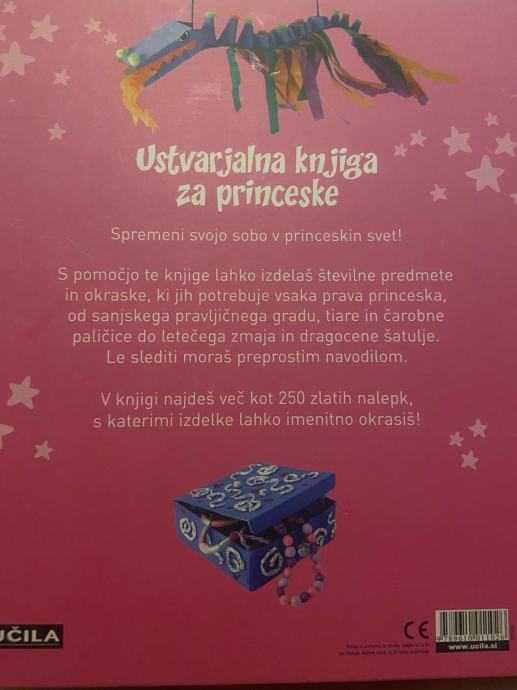 Knjiga Ustvarjalna Knjiga Za Princeske