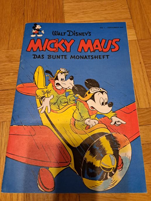 Micky Maus Das Bunte Monatsheft Nr Reprint