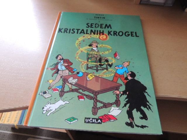 Tintin In Njegove Pustolov Ine Sedem Kristalnih Krogel Herge