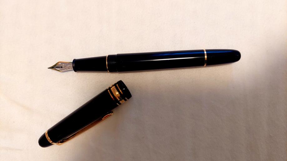 Mont Blanc Meisterst Ck Gold Coated Fountain Pen