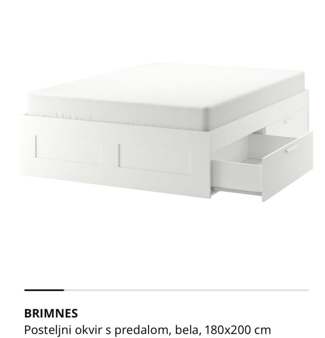 Postelja Brimnes In Letveno Dno Lonset Ikea