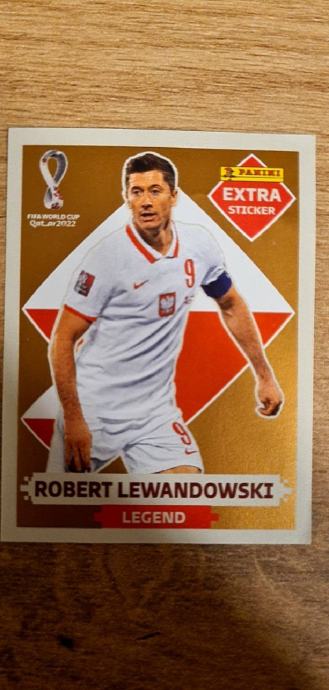 Extra Sticker Robert Lewandowski Bronze