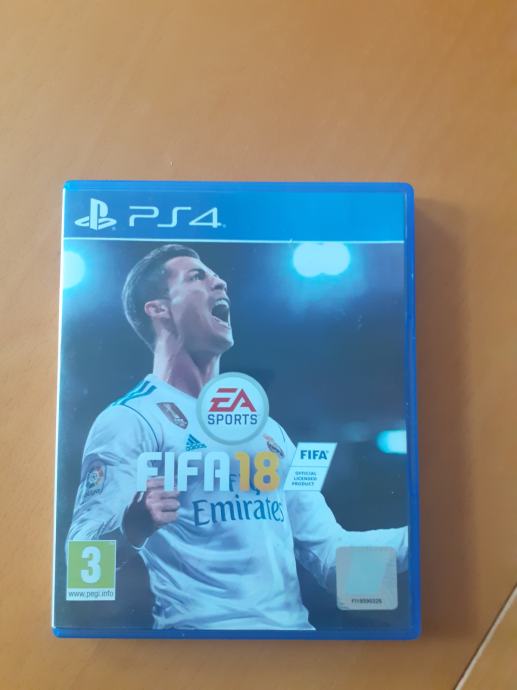 FIFA 18 ZA PS4