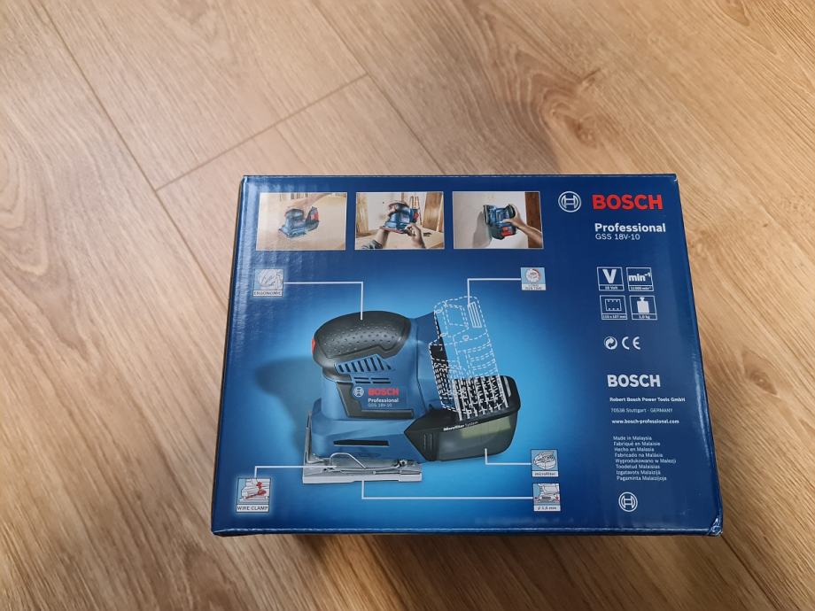 Bosch Professional Gss V Vibracijski Brusilnik Nov