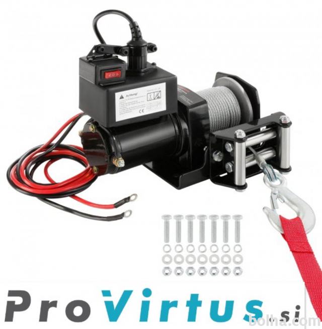 Električni vitel 12 V 900kg provirtus si