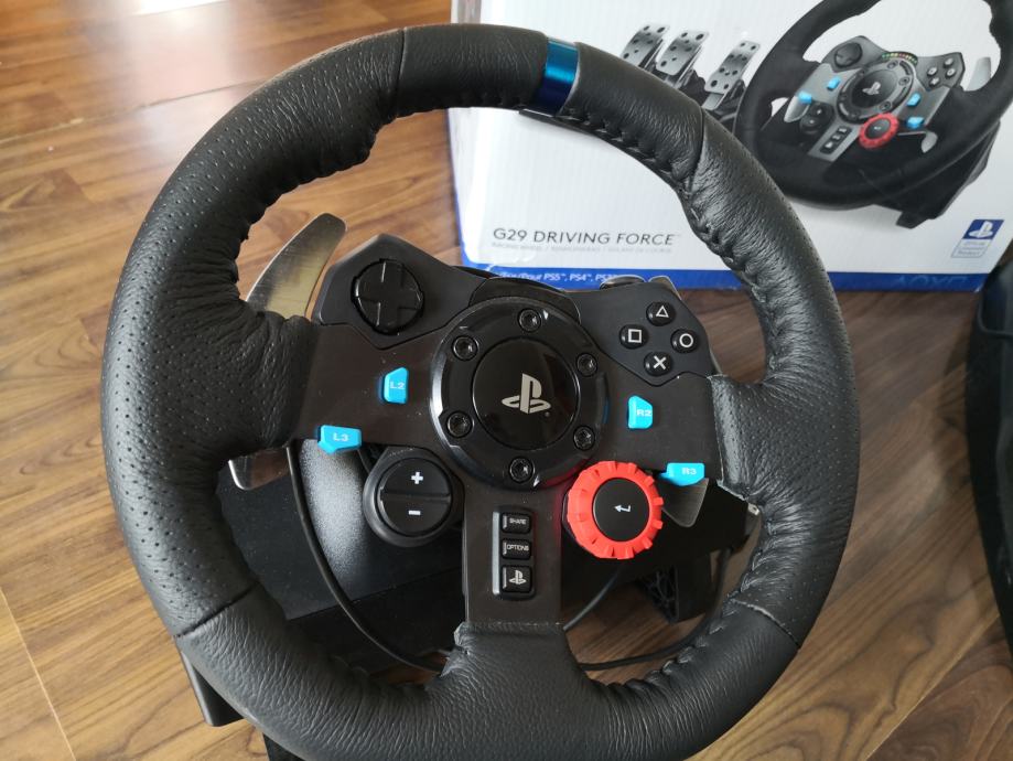 Logitech Playstation G Driving Force Volan Igralni Volan Z Pedali