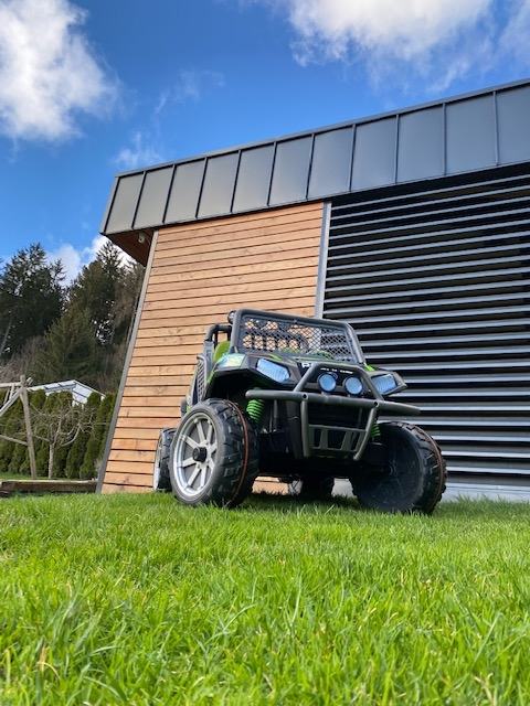 PegPerego Polaris Ranger RZR Green Shadow 24V