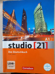 Studio 21, A1.2 učbenik in del. zvezek z e-gradivom za nemščino v gim.