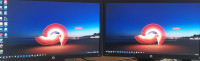 2x Monitor HP Z22i IPS LED