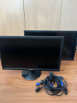 2X ASUS VP247NA VA LED MONITOR