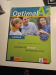 Optimal A2, učbenik za nemščino za 3. in 4. letnik