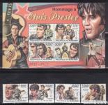 BURUNDI 2011 GLASBA ELVIS PRESLEY ** Mi 2266/2269+BL188 ** serija+blok