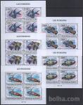 BURUNDI 2013 RIBE MORSKE ŽIVALI ** Mi 3218/3221 ** 4x deluxe pola (90)