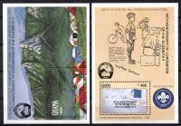 GANA 1993 SKAVTI JAMBOREE ** Mi 1846/1847 (BL 227/228) ** 2x blok