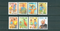 Ruanda 1982 otroci serija MNH**