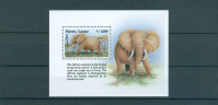 Sierra Leone 1993 fauna slon blok MNH**