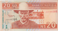 BANKOVEC 20 DOLLARS P6a (NAMIBIJA) -2002.UNC