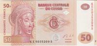 BANKOVEC 50 FRANCS P97c ( KONGO) 2020.UNC
