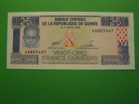 GVINEJA (GUINEE) 1985 - 25 FRANKOV - PRODAM