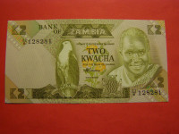 ZAMBIJA (ZAMBIA) 1980/88 - 2 KWACHA - PRODAM