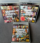 3xPS3: Grand Theft Auto, GTA 4+5, Liberty City Stories (Playstation 3)