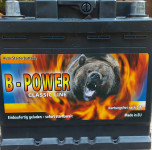 AKUMULATOR B-POWER 50Ah (D+) B POWER-12V