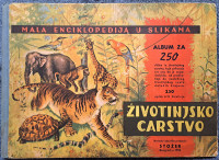 ALBUM ŽIVOTINJSKO CARSTVO leto 1956 100% poln